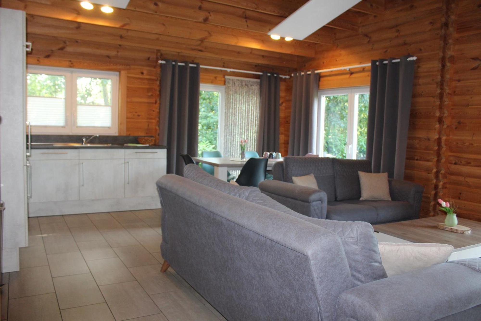 Ferienhaus Harmonie, Sauna,Seeblick, Familienfreundlich Twist エクステリア 写真